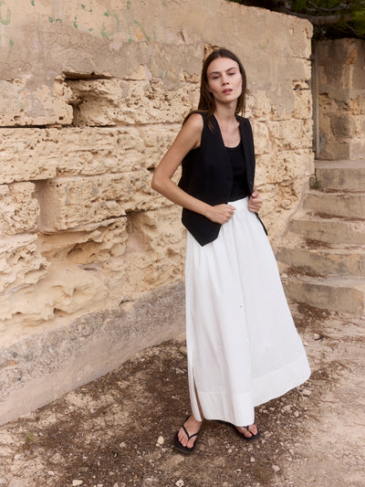 Weste aus nachhaltiger Wolle