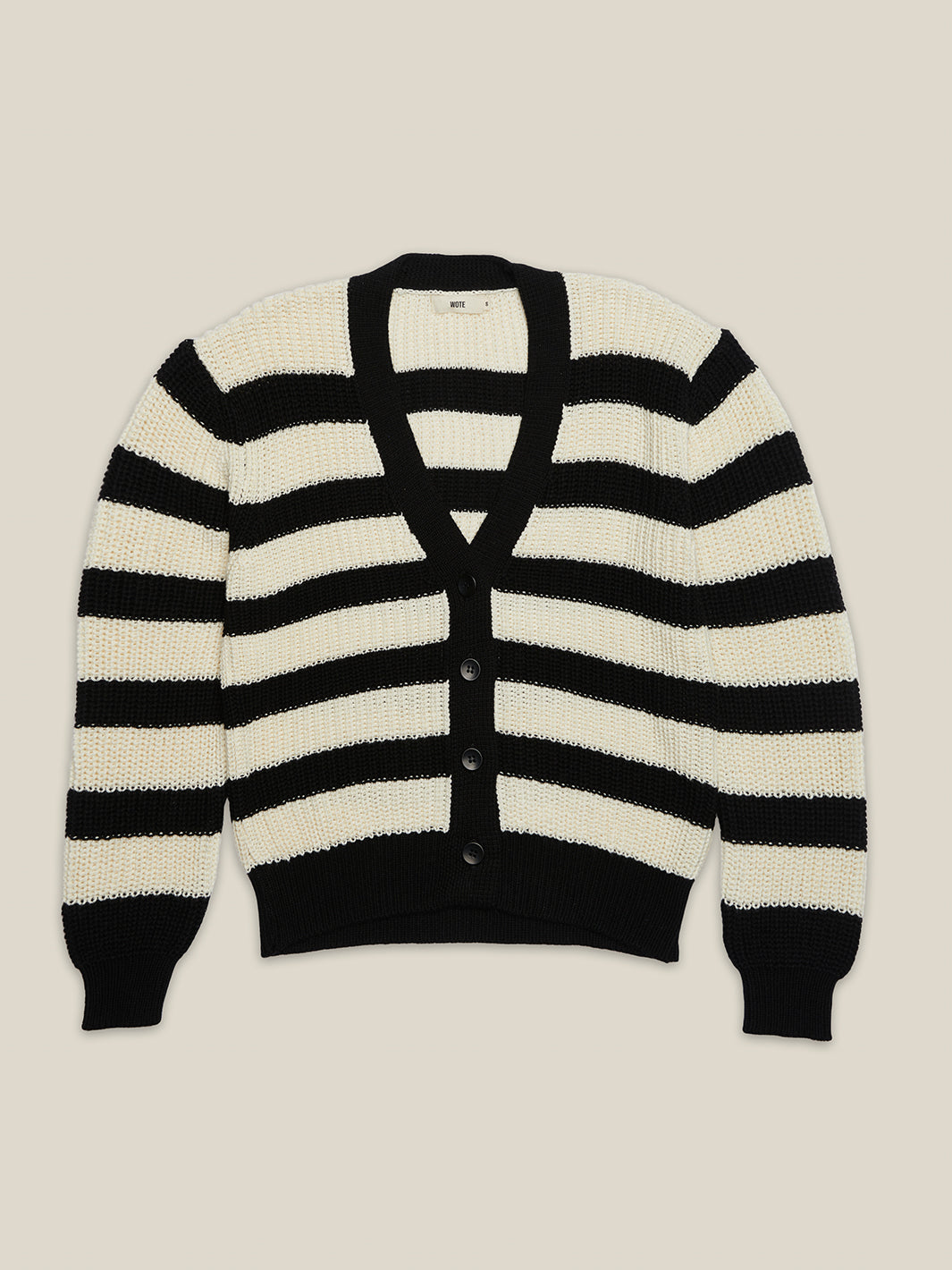Schwarz weiße strickjacke clearance