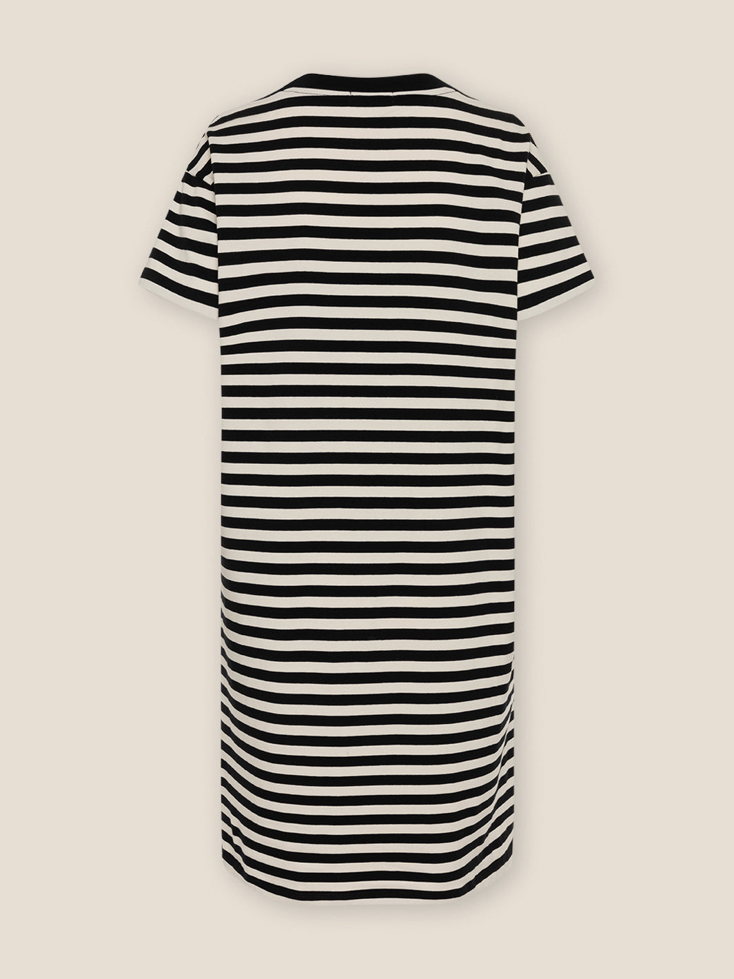 T-Shirt Kleid Streifen aus Organic Cotton